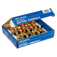 Projecta Forged Brass Battery Terminal Marine Wingnut 10 Pack (5 Positive & 5 Negative) Thumbnail