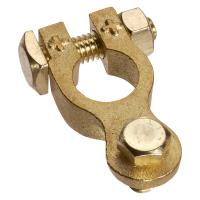Projecta Brass Stud Battery Terminal Clamp - Positive Thumbnail
